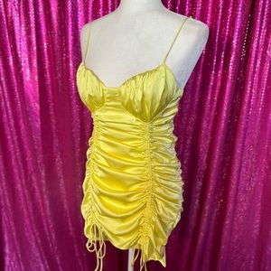 Yellow MINI Dress